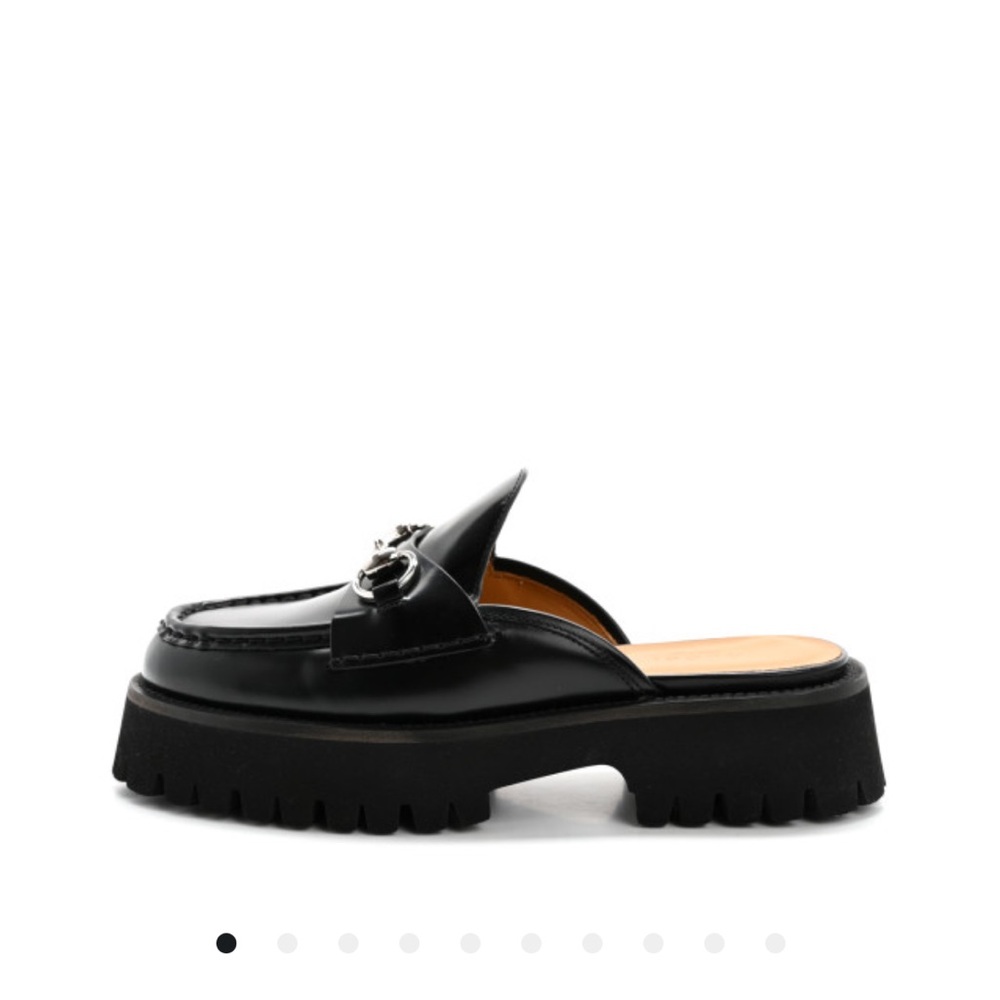 Gucci Horsebit Accent Leather Mules
Women's